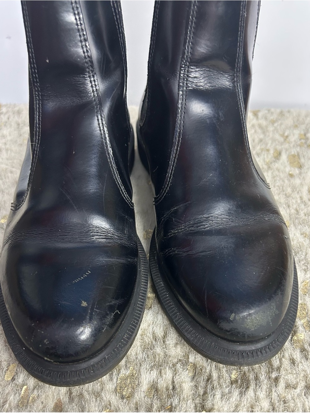 Dr. Marten Vintage Flora Black Boots Women's Size 6 - Picture 3 of 15